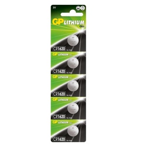 GP CR1620 3V Lityum Pil 5'li Paket