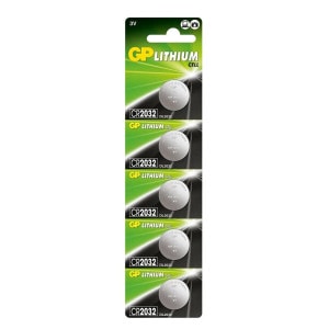 GP CR2032 3V Lityum Pil 5'li Paket
